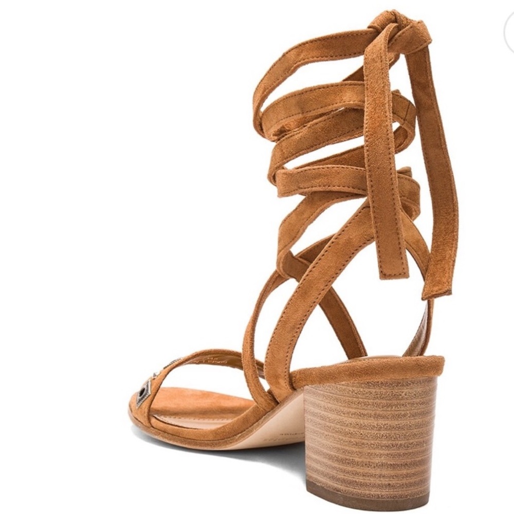 The Kooples Strappy Stud Block Heel Sandals - Picture 4 of 11